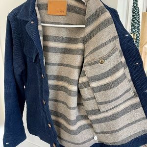 The Long Haul Jacket in Indigo Sashiko